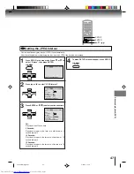 Предварительный просмотр 47 страницы Toshiba SD-V396SU Owner'S Manual