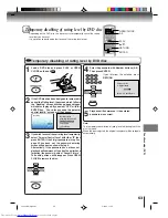 Предварительный просмотр 63 страницы Toshiba SD-V396SU Owner'S Manual