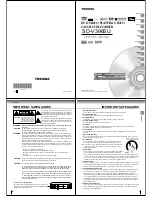 Preview for 2 page of Toshiba SD-V396SU Owner'S Service Manual