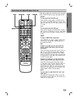 Preview for 15 page of Toshiba SD-V55HT Owner'S Manual