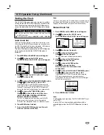 Предварительный просмотр 19 страницы Toshiba SD-V57HTSU Owner'S Manual