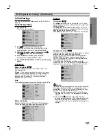 Предварительный просмотр 21 страницы Toshiba SD-V57HTSU Owner'S Manual