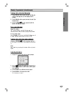 Предварительный просмотр 39 страницы Toshiba SD-V57HTSU Owner'S Manual