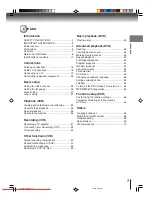 Предварительный просмотр 7 страницы Toshiba SD-V593SU Owner'S Manual