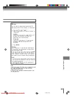 Предварительный просмотр 63 страницы Toshiba SD-V593SU Owner'S Manual