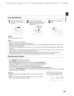 Предварительный просмотр 13 страницы Toshiba SD-V594SU Owner'S Manual