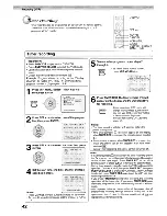 Предварительный просмотр 42 страницы Toshiba SD-V594SU Owner'S Manual