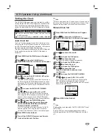 Предварительный просмотр 19 страницы Toshiba SD-V65HT Owner'S Manual