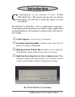 Предварительный просмотр 5 страницы Toshiba SD-W1101 Hardware Instruction Manual