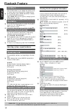 Preview for 16 page of Toshiba SD1010 Owner'S Manual