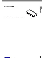 Предварительный просмотр 3 страницы Toshiba SD120 Owner'S Manual