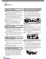 Preview for 8 page of Toshiba SD120 Owner'S Manual