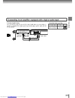 Предварительный просмотр 23 страницы Toshiba SD120 Owner'S Manual