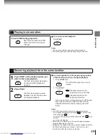 Предварительный просмотр 29 страницы Toshiba SD120 Owner'S Manual