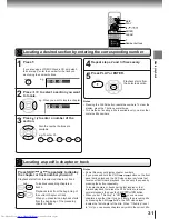 Предварительный просмотр 31 страницы Toshiba SD120 Owner'S Manual