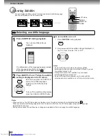 Предварительный просмотр 42 страницы Toshiba SD120 Owner'S Manual