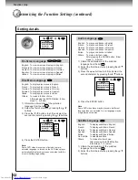 Предварительный просмотр 52 страницы Toshiba SD120 Owner'S Manual