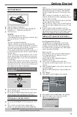 Предварительный просмотр 13 страницы Toshiba SD190 Owner'S Manual