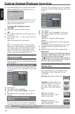 Предварительный просмотр 14 страницы Toshiba SD190 Owner'S Manual