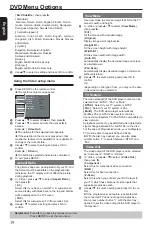 Предварительный просмотр 20 страницы Toshiba SD190 Owner'S Manual