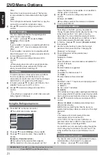 Предварительный просмотр 22 страницы Toshiba SD190 Owner'S Manual