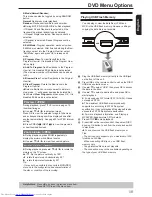 Preview for 19 page of Toshiba SD290EKB Owner'S Manual