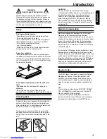 Preview for 5 page of Toshiba SD3005KB Owner'S Manual