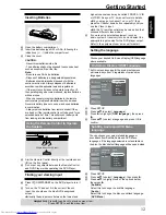 Preview for 13 page of Toshiba SD3005KB Owner'S Manual