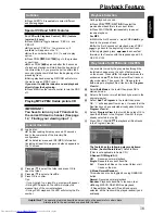 Preview for 17 page of Toshiba SD3005KB Owner'S Manual