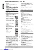 Предварительный просмотр 14 страницы Toshiba SD3010KB Owner'S Manual