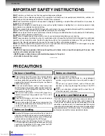 Preview for 4 page of Toshiba SD4010KE Owner'S Manual