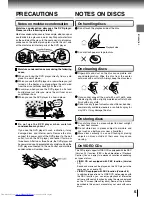 Preview for 5 page of Toshiba SD4010KE Owner'S Manual