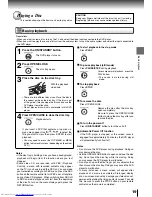 Preview for 19 page of Toshiba SD4010KE Owner'S Manual