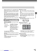 Preview for 21 page of Toshiba SD4010KE Owner'S Manual