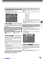 Preview for 25 page of Toshiba SD4010KE Owner'S Manual