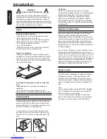 Предварительный просмотр 4 страницы Toshiba SD4200KC Owner'S Manual