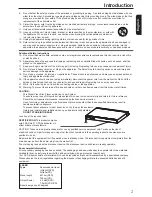 Preview for 3 page of Toshiba SD4300KU Owner'S Manual