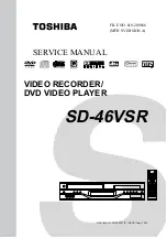 Preview for 112 page of Toshiba SD46VSR Service Manual