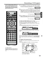 Предварительный просмотр 30 страницы Toshiba SD46VSR User Manual