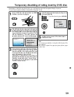 Предварительный просмотр 58 страницы Toshiba SD46VSR User Manual