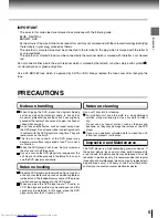 Предварительный просмотр 5 страницы Toshiba SD5010KB Owner'S Manual