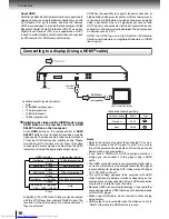 Предварительный просмотр 16 страницы Toshiba SD5010KB Owner'S Manual