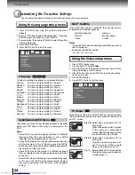 Предварительный просмотр 24 страницы Toshiba SD5010KB Owner'S Manual