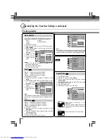 Preview for 30 page of Toshiba SD7200KU Owner'S Manual