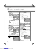 Preview for 32 page of Toshiba SD7200KU Owner'S Manual