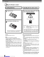 Preview for 8 page of Toshiba SD7300 Owner'S Manual