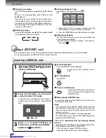 Preview for 20 page of Toshiba SD7300 Owner'S Manual