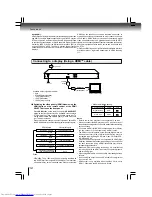 Preview for 12 page of Toshiba SD800KY Owner'S Manual