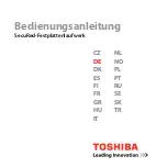 Предварительный просмотр 53 страницы Toshiba SecuRed User Manual