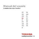 Предварительный просмотр 105 страницы Toshiba SecuRed User Manual